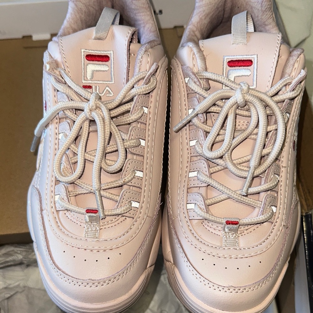 Fila Blush Pink Athletic Shoes - Picture 2 of 4